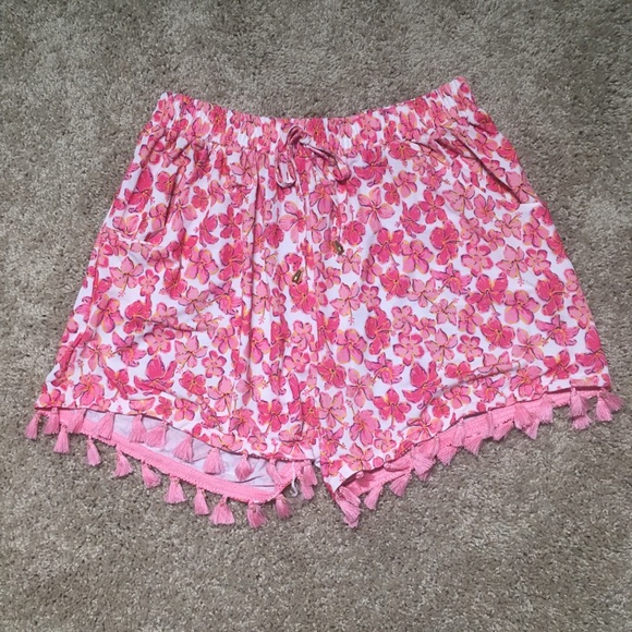 NWT Simply Southern Sarasota Tassel Shorts - Picture 4 of 7